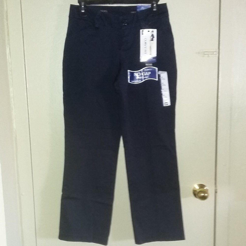 Lee Curvy Fit No Gap Petite Trousers SZ 4P NWT